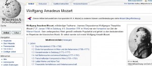 Den guten Amadeus kann man auf Wikipedia nicht mehr bearbeiten, wie man am fehlenden "Seite bearbeiten" - Link sieht