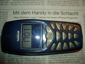 Mein schönes Nokia Handy würde ich nie gegen ein iPhone 3 GS eintauschen