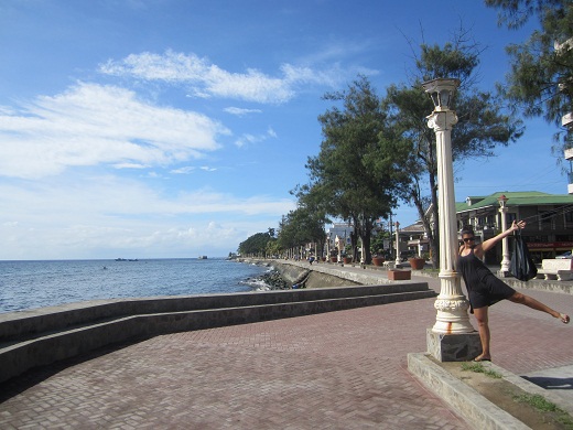 Der Dumaguete Boulevard lädt zum Schlendern ein